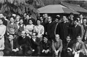 教区教役者修養会　九州教区の聖職と　八代斌助師:1935S10:教区事務所にあった写真