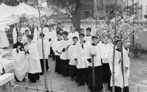 八代斌助主教聖別２０周年記念式典:1960/09/29:スナップ