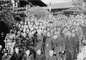 全国教役者修養会　奈良:1947/05:集合写真