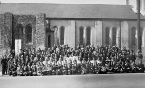 第２４日本聖公会総会　東京1953年:1953/04:集合写真
