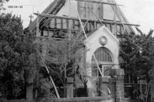 高知聖パウロ教会　礼拝堂の大改修:1960/04:建物　高知聖パウロ教会蔵