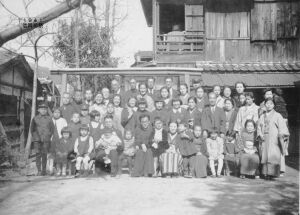神戸昇天教会の会衆:1941:集合写真　信岡修吉　神戸・笹部氏蔵
