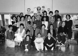 松山聖アンデレ教会　イースター:1985:集合写真　岡崎　松山聖アンデレ教会蔵