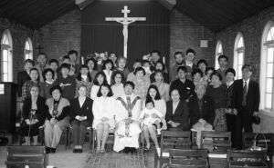 松山聖アンデレ教会　イースター:1995:集合写真　藤井　松山聖アンデレ教会蔵