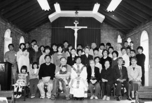 松山聖アンデレ教会　イースター:2000:集合写真　藤井　松山聖アンデレ教会蔵