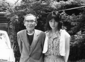 古本正夫司祭:1987:スナップ　徳島聖テモテ教会蔵